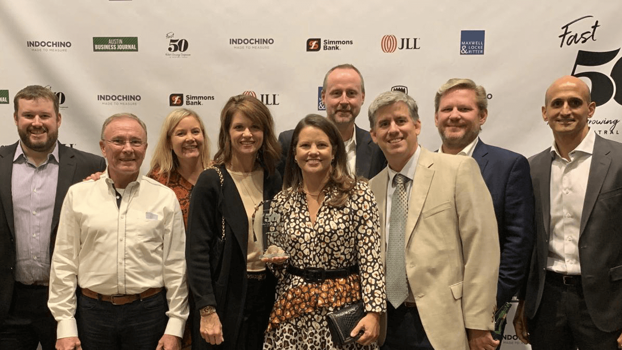 AffiniPay wins an Austin Business Journal's Fast 50 award