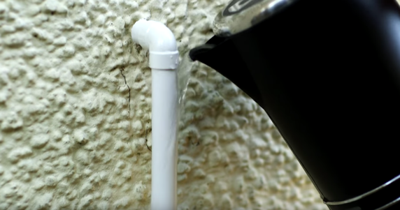 Frozen condensate pipes outside are a common issue that's an easy fix