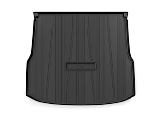 Bagasjeromsmatte med plast. Ca 3cm kant