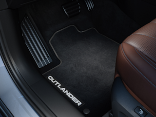 Tekstilmatter Elegance sett a`4 stk. Med Mitsubishi Motors logo