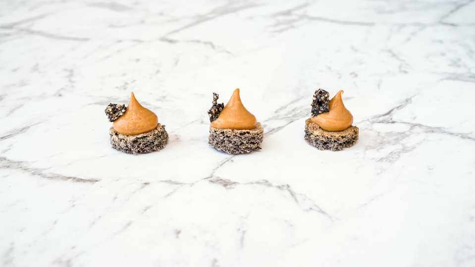 Multiple Black Sesame One-Bites