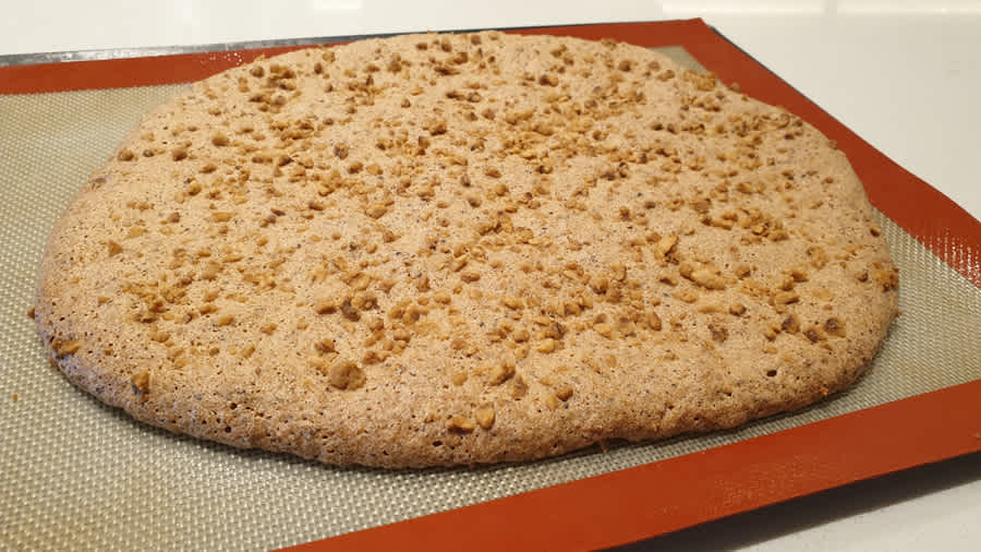 Hazelnut dacquoise