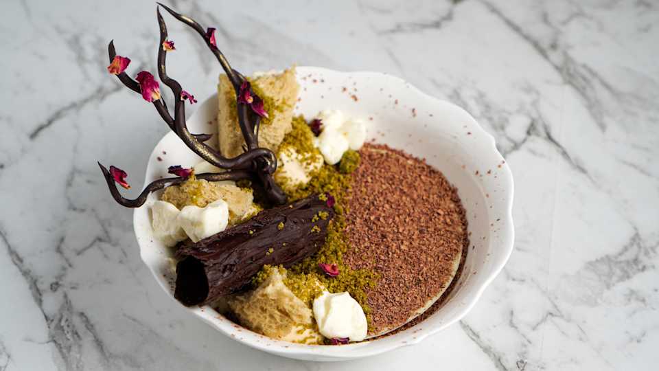 We made the famous Down the Rabbit Hole Dessert