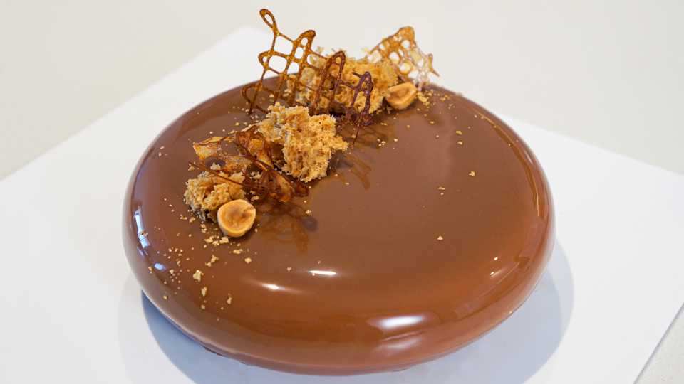 Ferrero Creme Brulee Entremet