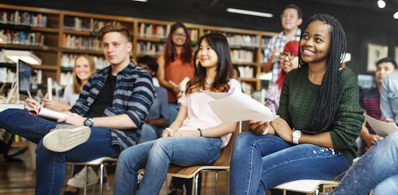 students, classroom,