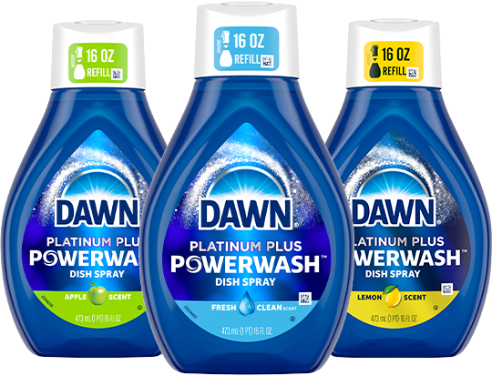 Dawn Powerwash easy to swap refill bottles