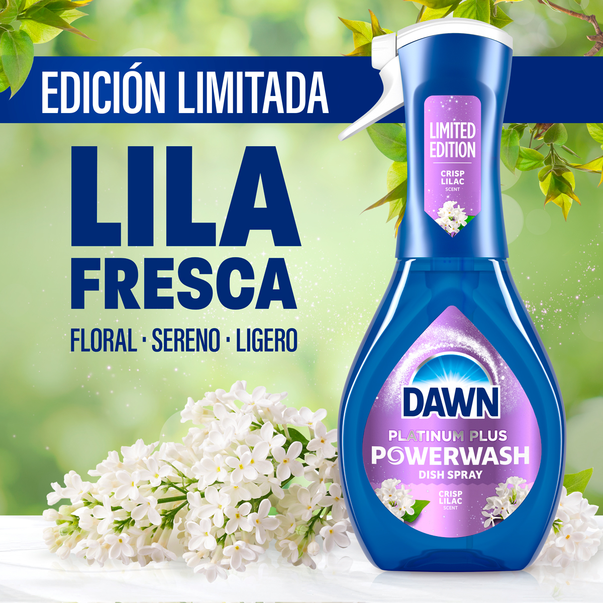 EDICIÓN LIMITADA LILA FRESCA FLORAL - SERENO - LIGERO