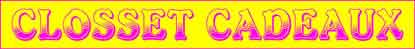 Logo Clossetcadeaux