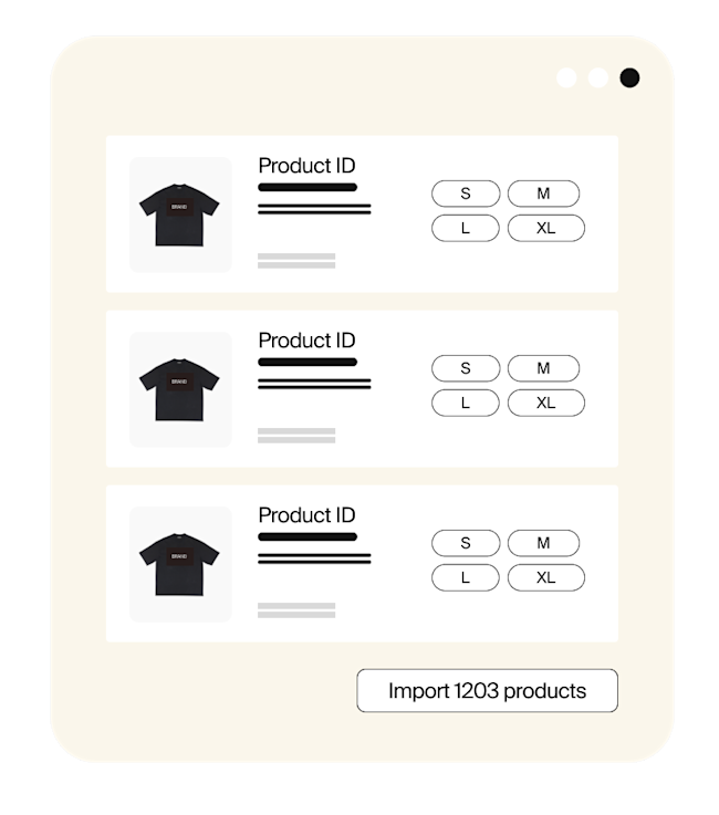 Image - narrow - Import inventory
