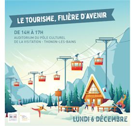 Le tourisme, filière s'avenir ! Infographie Noun graphisme