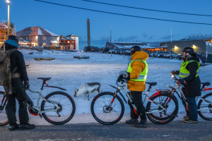 Sightseeing with electrical bike-winter Photo Eveline Lunde (11)