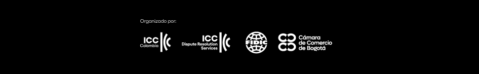 FIDIC– Pata de logos organizan ICC Colombia, logo de la Cámara de Comercio de Bogotá
