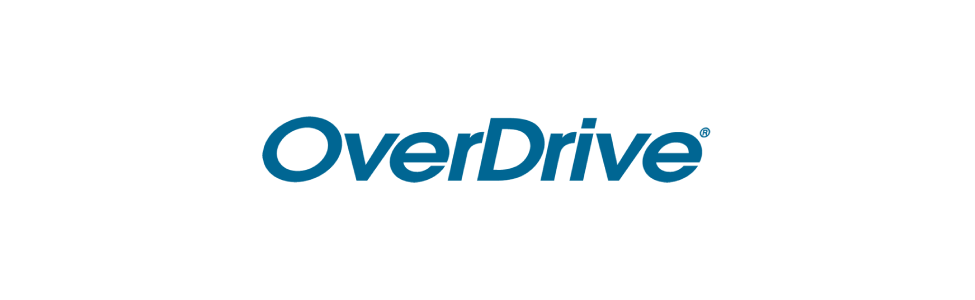 Logo Overdrive empresarial, biblioteca digital