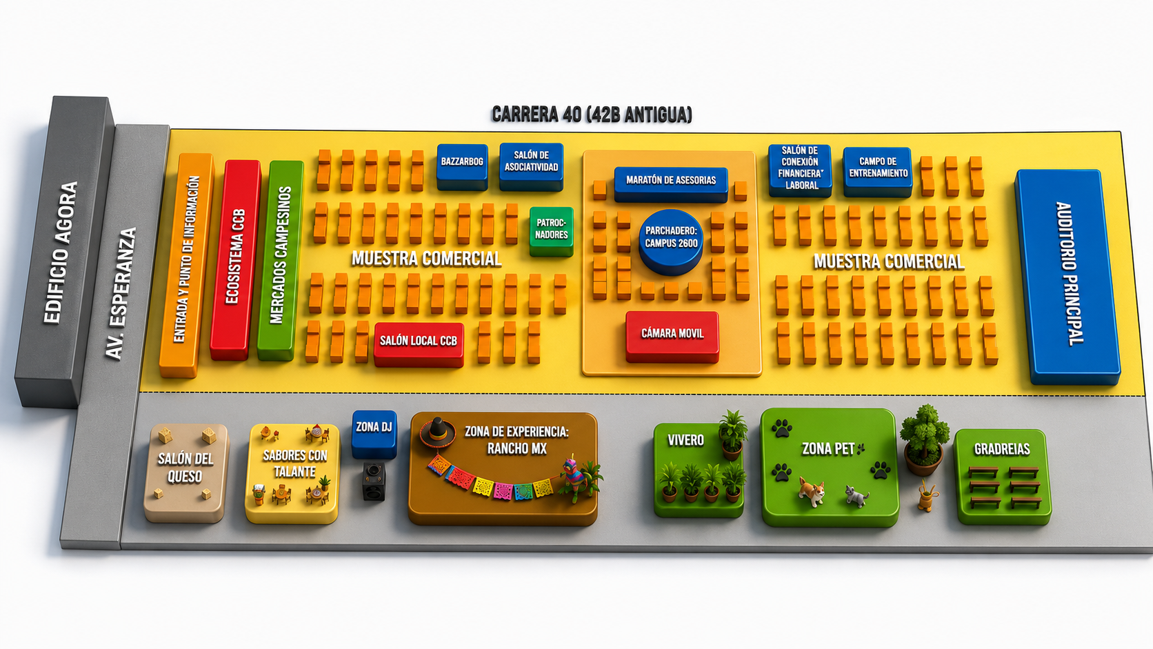 Mapa del evento + Talante 2026