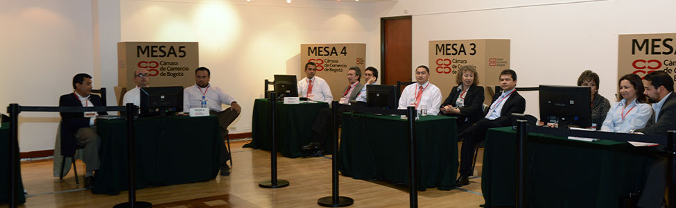 Reunión de Junta Directiva de la Cámara de Comercio de Bogotá.
