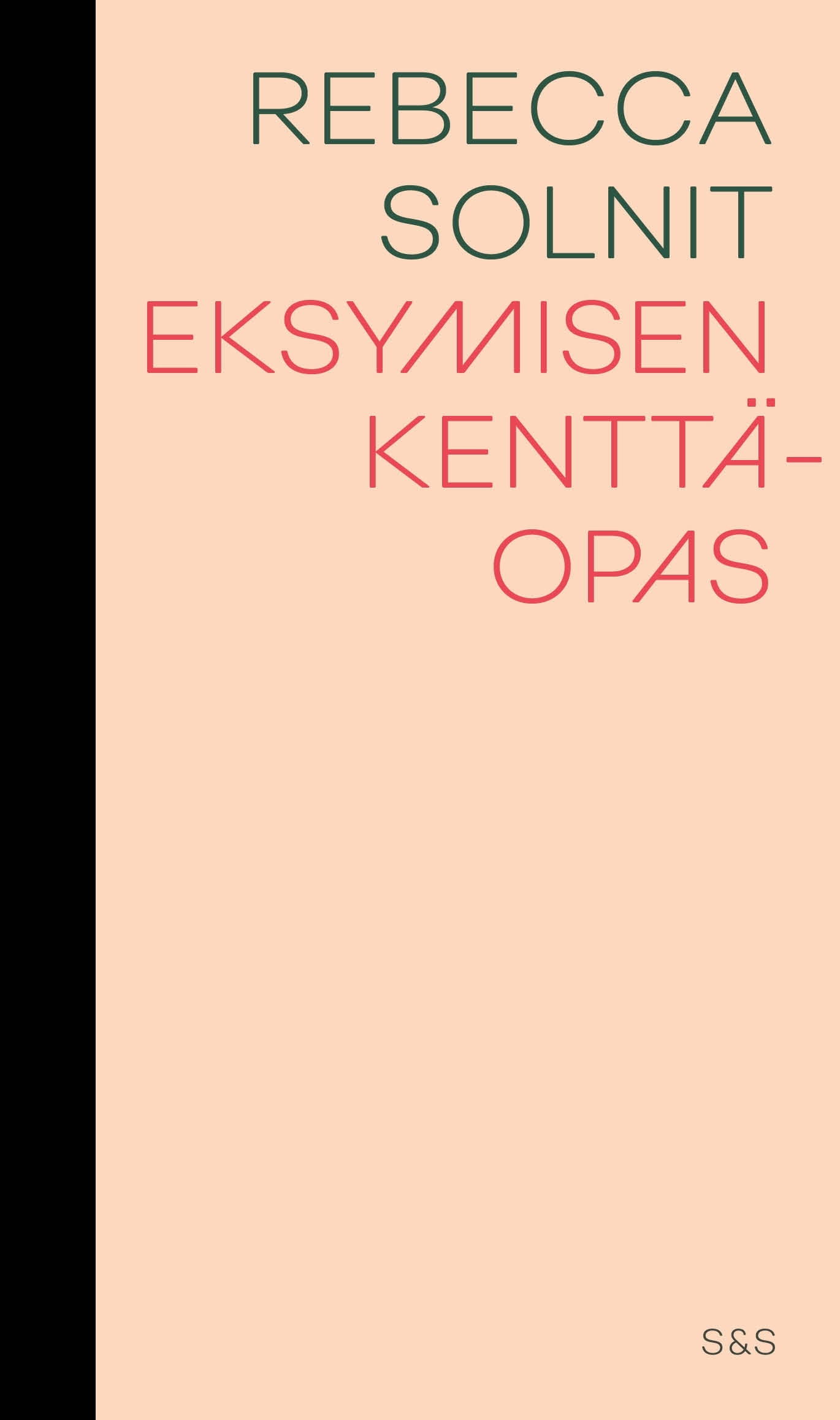 Esseet: Rebecca Solnit: Eksymisen kenttäopas (S&S). ”