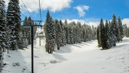 A photo of Northstar California Resort, one of the best ski resorts in Tahoe.