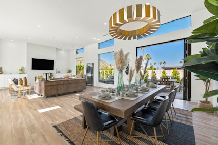 Skyward modern living room