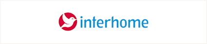 An image shares the logo of Interhome, one of the best vacation rental sites. 