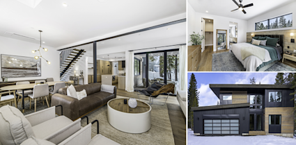 Lake Tahoe living room, bedroom, and exterior