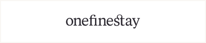 An image of the Onefinestay logo, an Airbnb alternative.