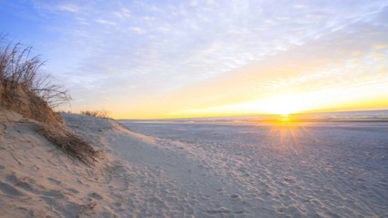 Beach on Kiawah Island.