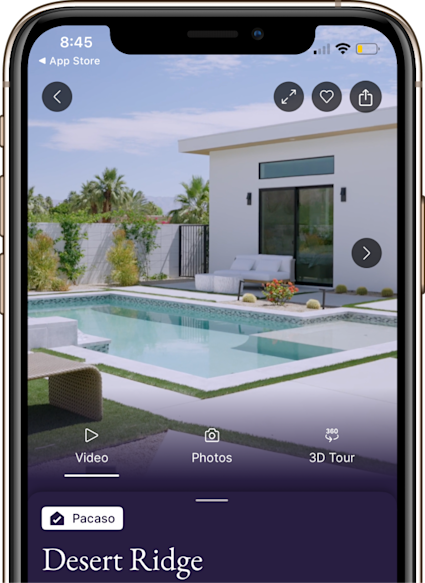 Pacaso App Screen