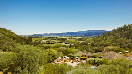 Views of Napa valley