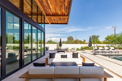Tulum Oasis backyard patio