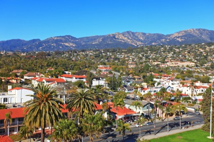 Aerial of Santa Barbara