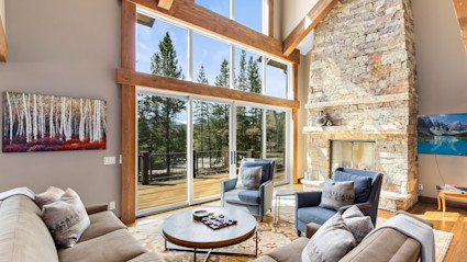 living room in Colorado