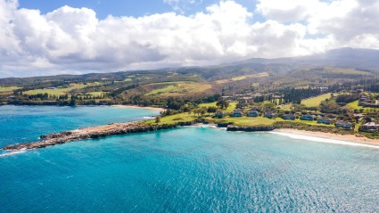Aerial of home in Hawaii
