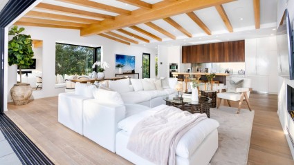 Layered living room design