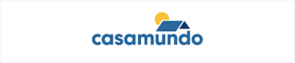 An image shares the logo of Casamundo, one of the best vacation rental sites.