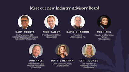 Advisory Board Announcement chart with 7 advisors