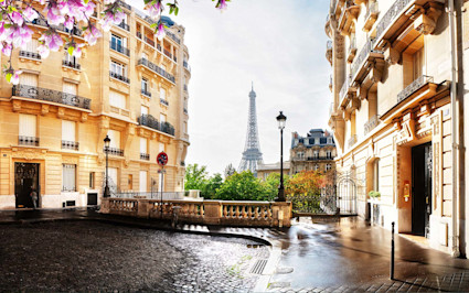 A photo of Paris, France one of the best vacation spots for couples.