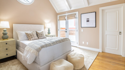 bedroom in Orange County