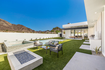 Backyard in Palm Springs