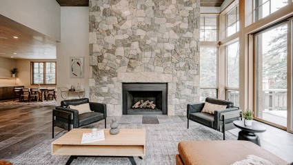 Fireplace in Colorado