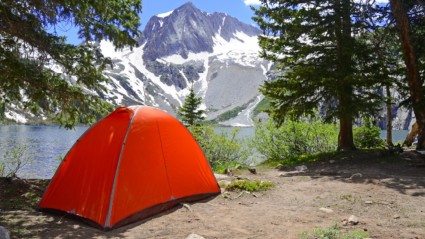 Camping in the San Juan Mountains is one of the best things to do in Telluride.