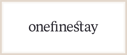 A logo of Onefinestay, one of the many Plum Guide alternatives.