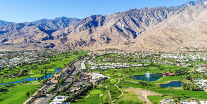 A photo of Palm Springs, California, one of the best places to buy a vacation home.
