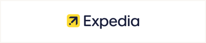 An image of the Expedia Vacation Rentals logo, an Airbnb alternative.