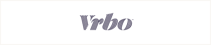 An image shares the logo of Vrbo, one of the best vacation rental sites. 