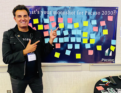 Razor Suleman at Pacaso offsite