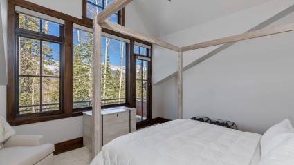 Bedroom with Colorado views