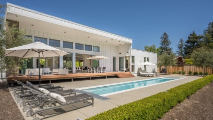 Outdoor luxury pool