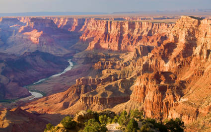 Clouds provide shade over the Grand Canyon, one of the best spring break ideas for families.