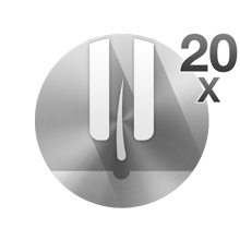 20-pincettensysteem