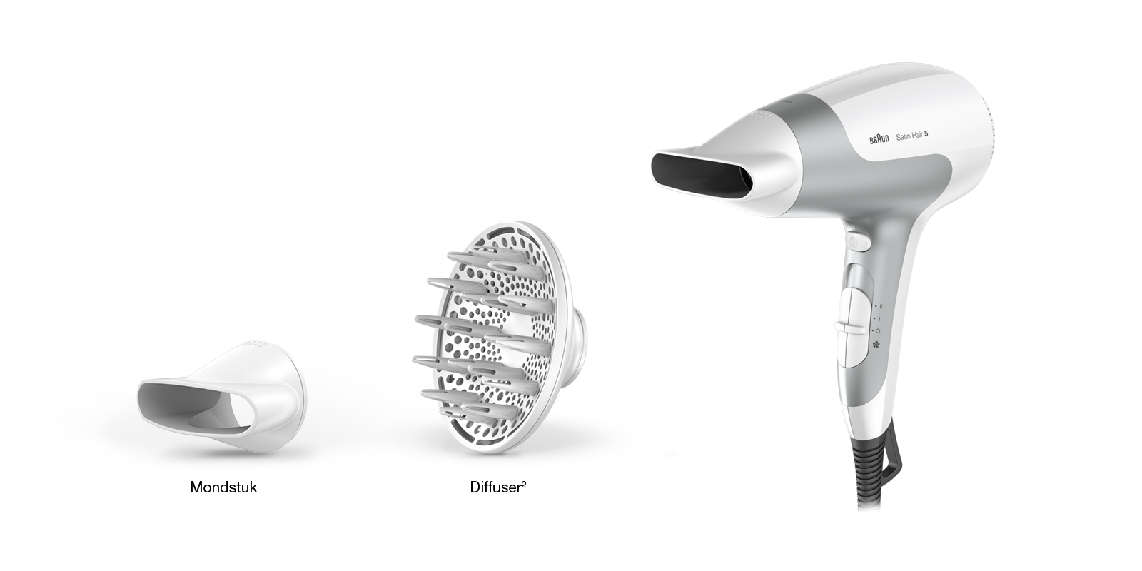Braun Satin Hair PowerPerfection haardroger - Overzicht